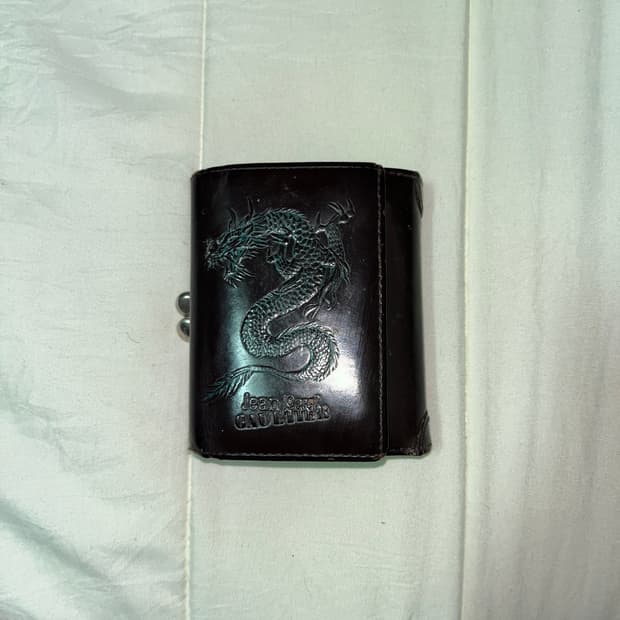 빈티지 장폴고티에 드래곤 지갑 유니섹스