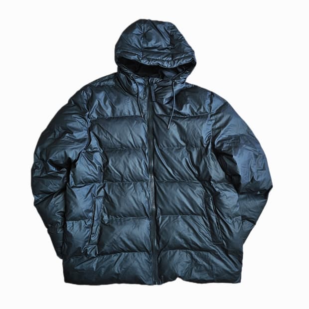 레인스(Rains) 롱 푸퍼 패딩 자켓 그린 XL