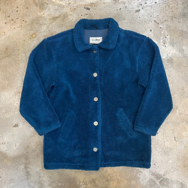 80s 엘엘빈 후리스 코트