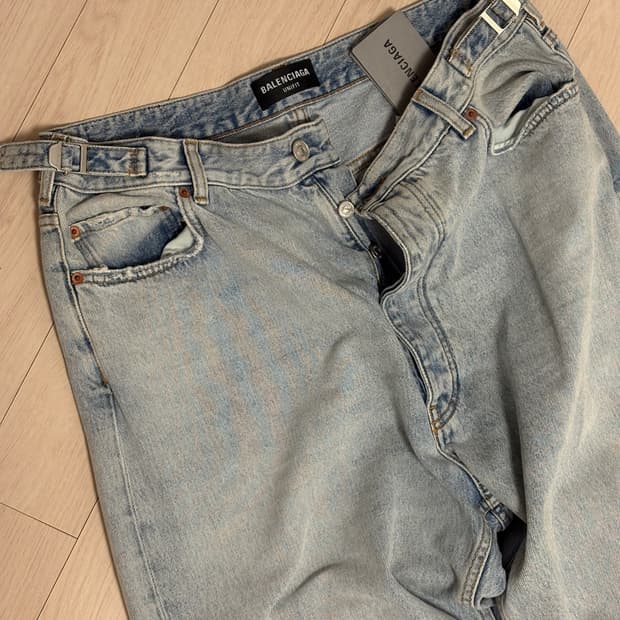 (M) BALENCIAGA 발렌시아가 연청데님
