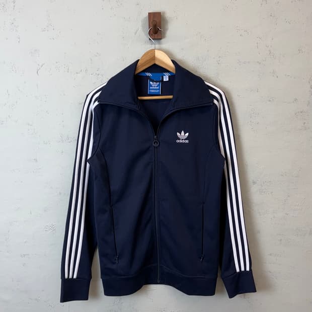 아디다스 유로파 삼선 트랙탑 져지 네이비