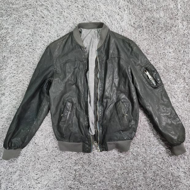 DFOUR 이태리 레더 자켓 48