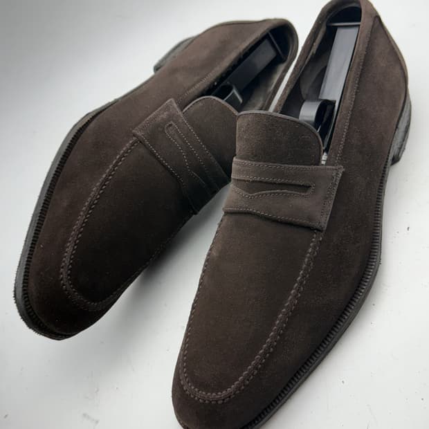 정품)페라가모구두265