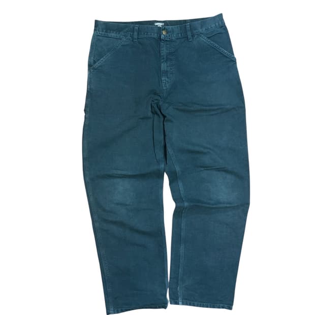 칼하트 wip 싱글니 카펜터 워크 팬츠