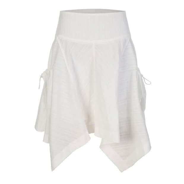 라라폭스 언발란스 컷 아웃 레이어드 스커트 m