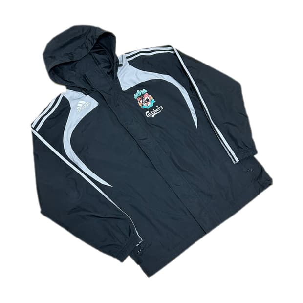 아디다스 08/09 리버풀 칼스버그 빅로고 바람막이 자켓