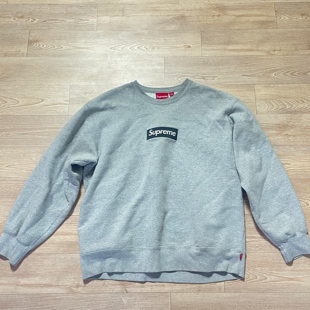 슈프림 박스 로고 맨투맨 사이즈XL