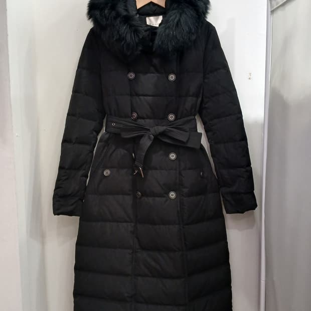 잇미샤 폭스퍼 다운롱패딩
