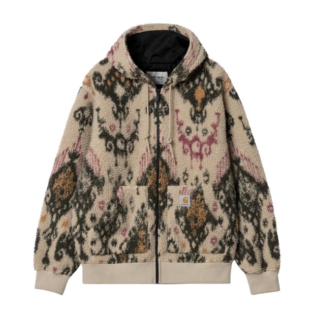 칼하트 WIP 자카드 플리스 집업