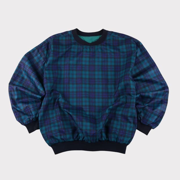 [L] 90's USA 리버시블 양면 웜업 자켓