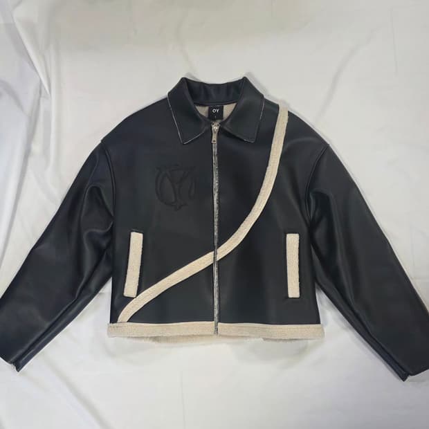 [오와이OY] 양털 무스탕 자켓