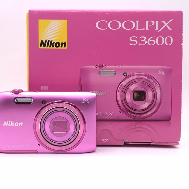 🌺풀박✨️에스파 NCT🌸 Nikon COOLPIX S3600 핑크💗
