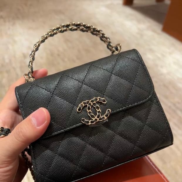 샤넬 뷰티 체인 핸들 크로스백