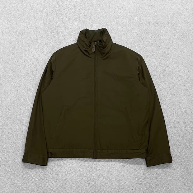 폴로 랄프로렌 포니 로고 폴리쉘 페리 점퍼 자켓 올리브그린 