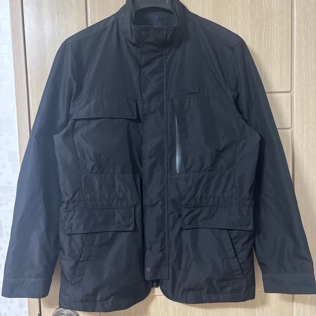 라코스테 블랙 포켓 자켓