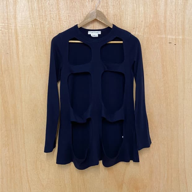 COMME DES GARCONS cutting t-shirts