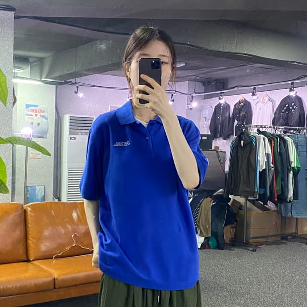 본더치 스몰로고 코튼 피케티 B1992