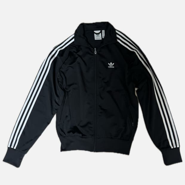 아디다스 파이어버드 블랙 트랙탑 져지