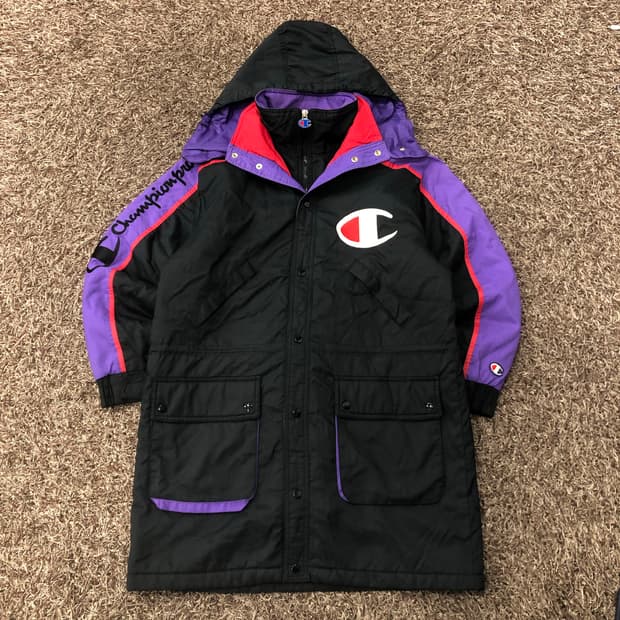 챔피온 재팬 돕바 롱 코치 자켓