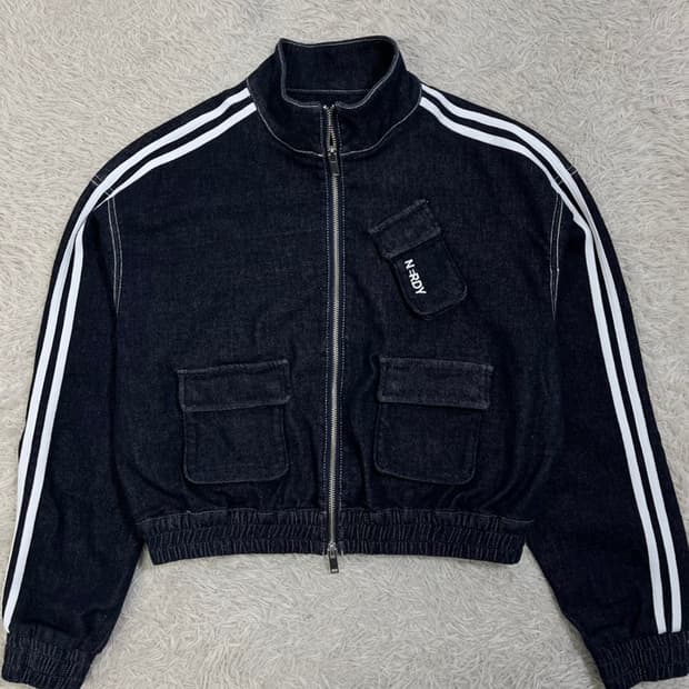 2024/널디 크롭 데님 자켓/#3112