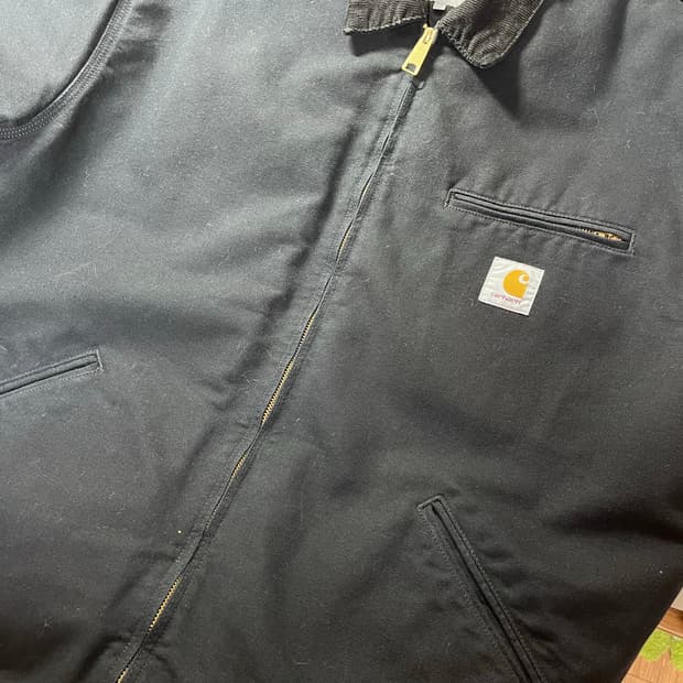 칼하트 wip og 디트로이트 자켓 블랙