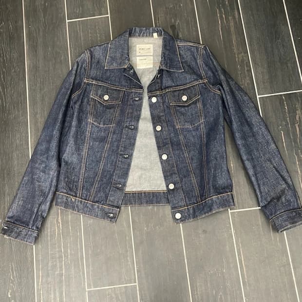 헬무트 랭 클래식 로우 데님 자켓