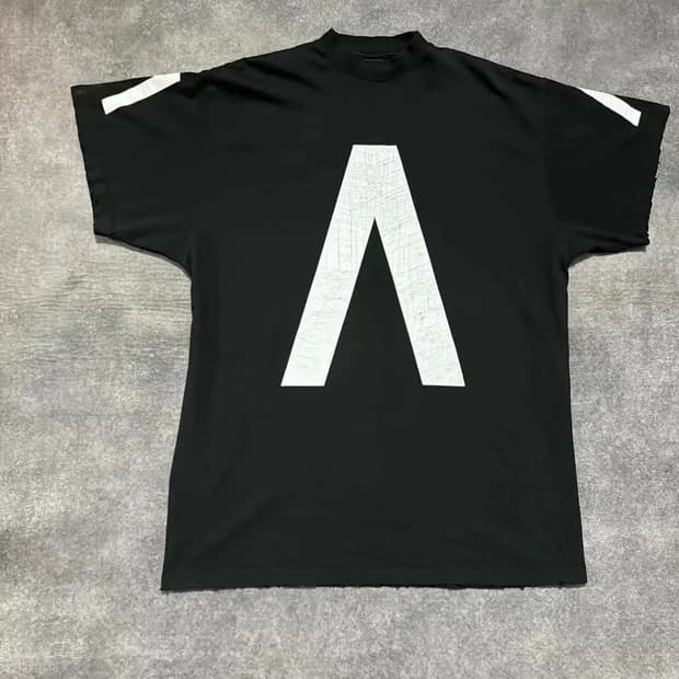 1] 발렌시아가 아카이브 뮤직 티셔츠