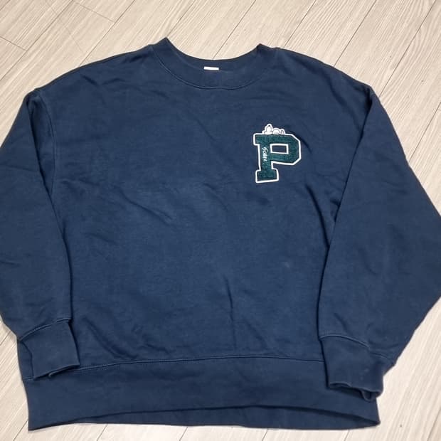 유니클로UT 스누피 P 맨투맨 네이비(xl)