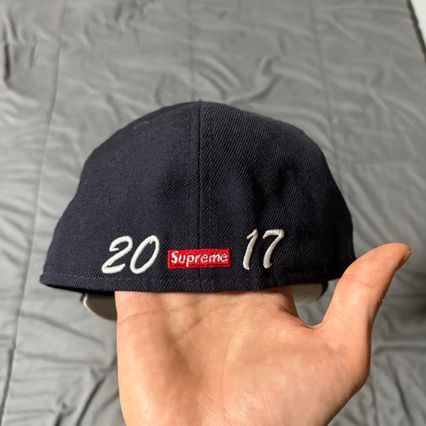 슈프림 뉴에라 59fifty 하트로고 스냅백 7 1/2