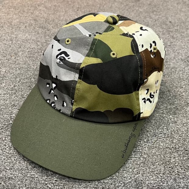 베이프 크레이지 카모패턴 볼캡