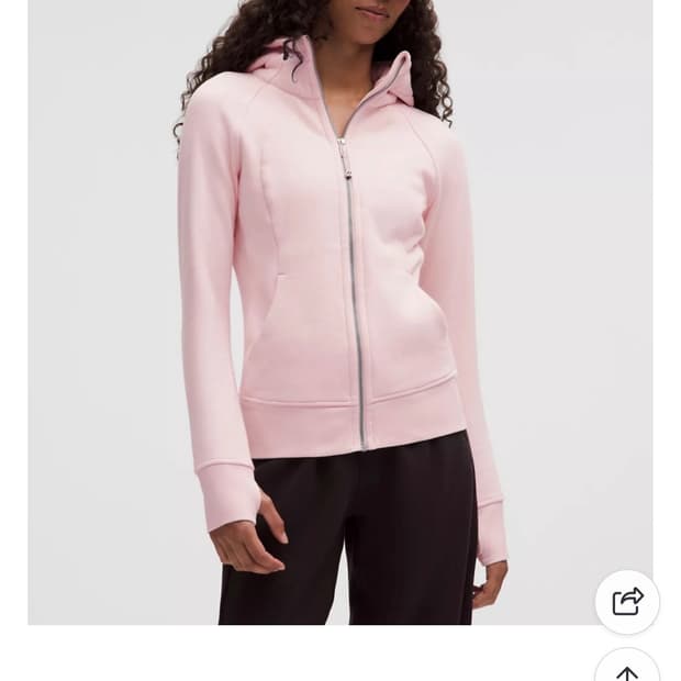 룰루레몬 스쿠바 후디 핑크 2사이즈