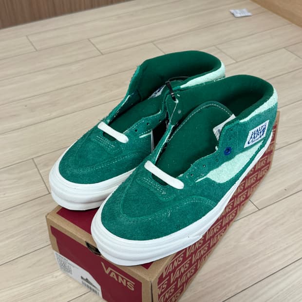 [새상품]반스 하프캡 lx 그린 260