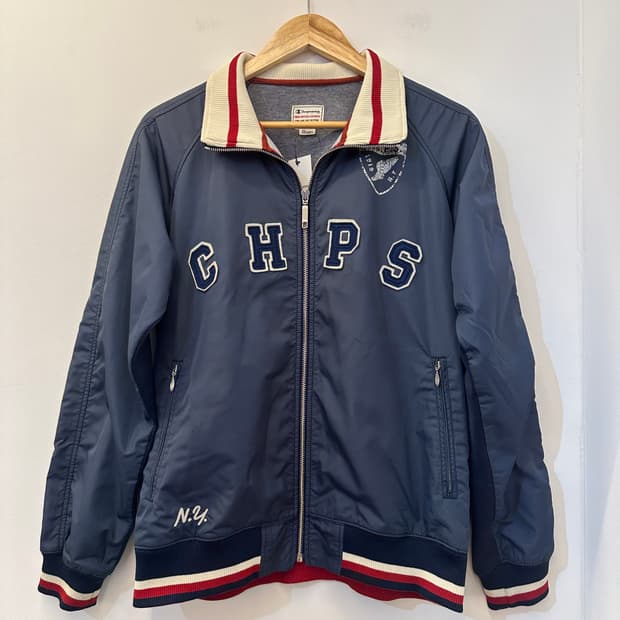 챔피온 프로덕트 재팬 빈티지 복각 네이비 점퍼