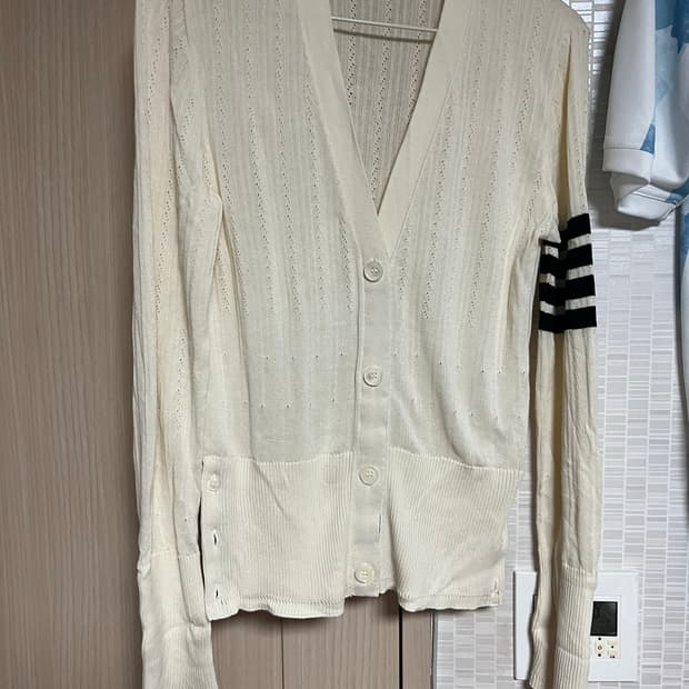 [40] 톰브라운 23fw 밀라노스티치 여성 가디건 백화점판