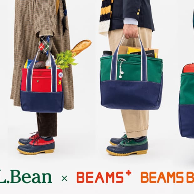 [L] 엘엘빈 L.L.Bean 빔즈 콜라보 토트백 L사이즈