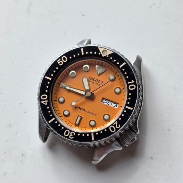 세이코 빈티지 다이버 6458 600a