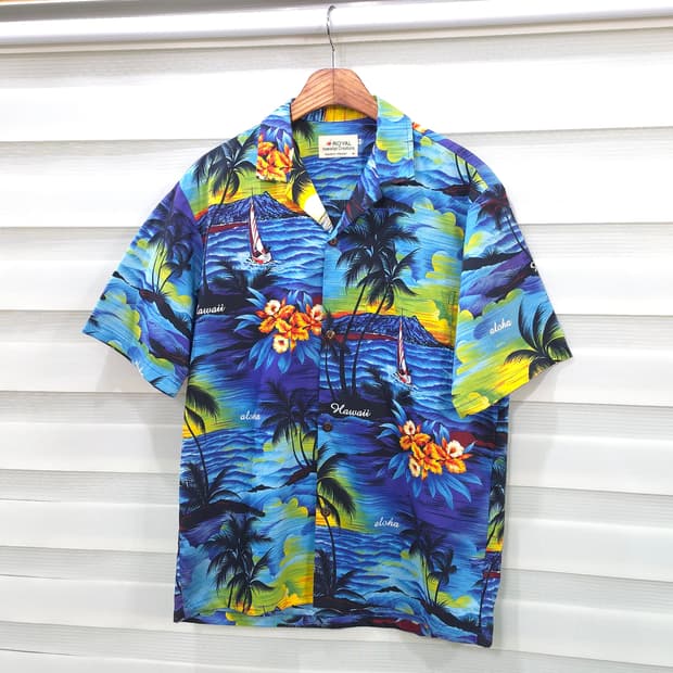 Royal Hawaiian Creations 하와이안 반팔셔츠- M