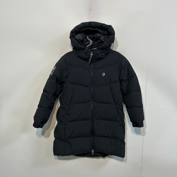 블랙야크 2021 키즈 구스다운 롱패딩 130 블랙