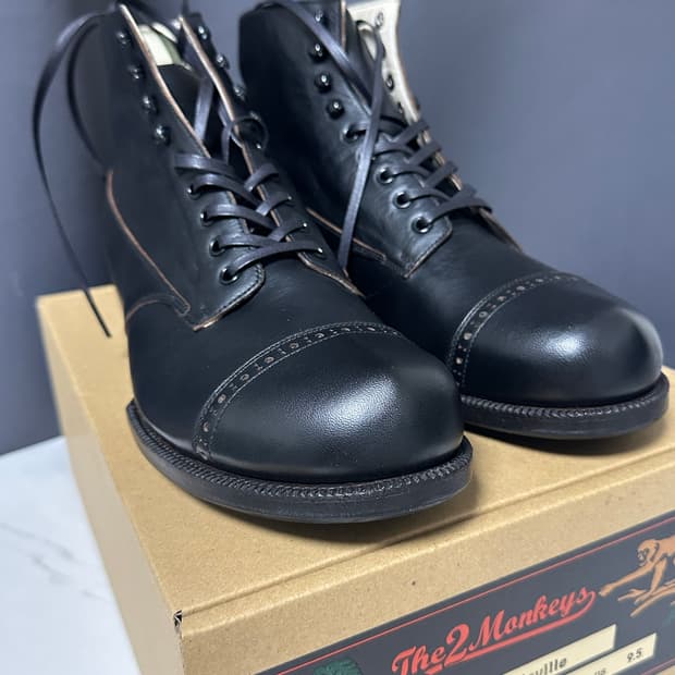 [9.5/1회착] 투몽키즈 보드빌 블랙