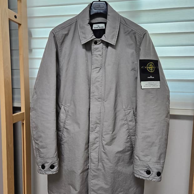 스톤아일랜드/ 20fw 다비드 tc 프리마로프트 카코트 머드그레이/ L