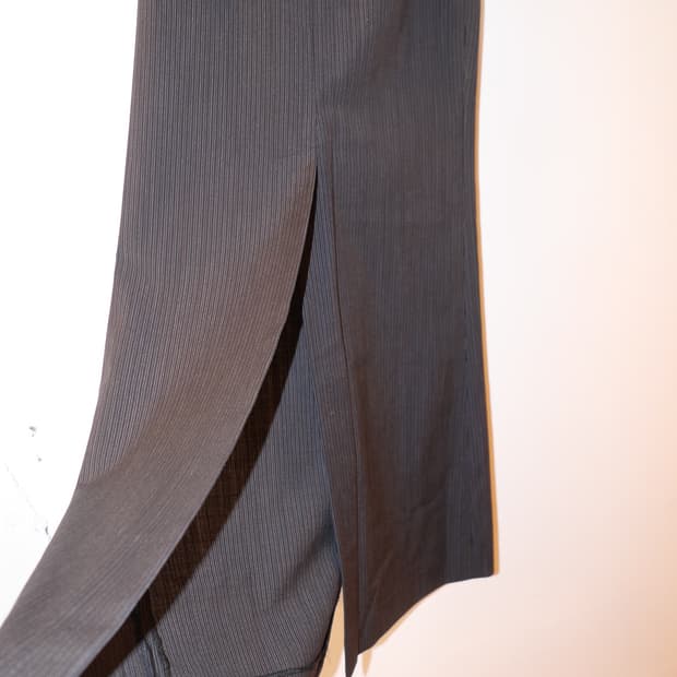 romeo gigli 1996aw slit maxi-skirt