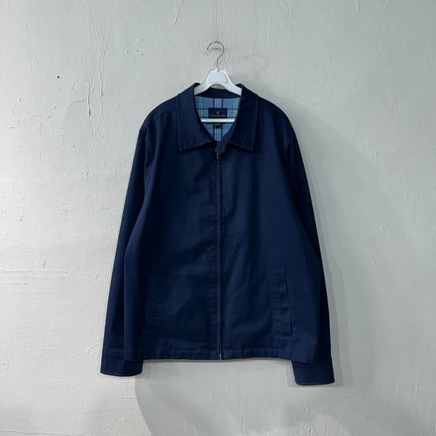 브룩스브라더스 면자켓 블루종 XL