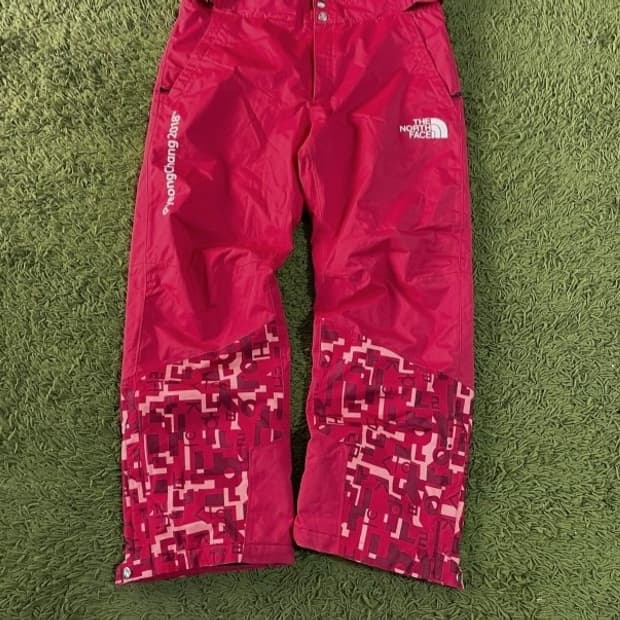 노스페이스 평창 스키복 스키팬츠 패딩바지 34인치
