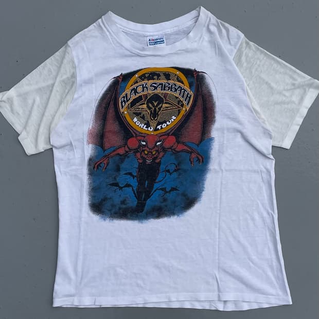 80s Black Sabbath World Tour T-shirt