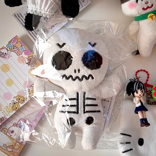 미니 모노노케 해골 인형