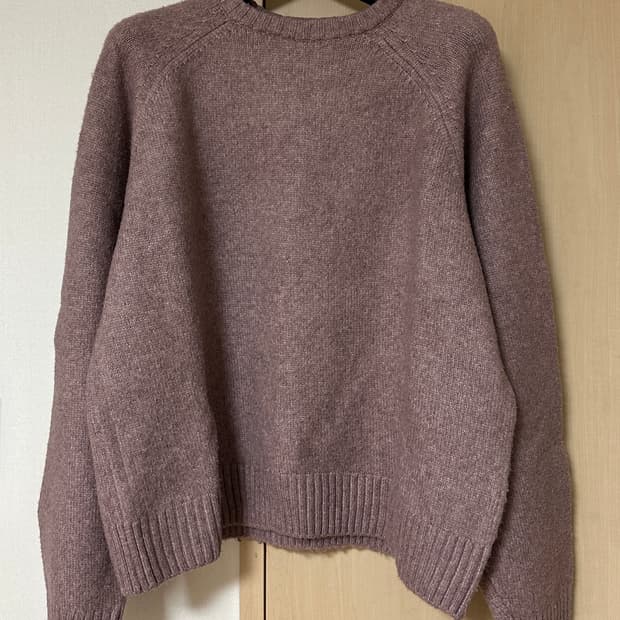 자라 니트 스웨터 핑크 M