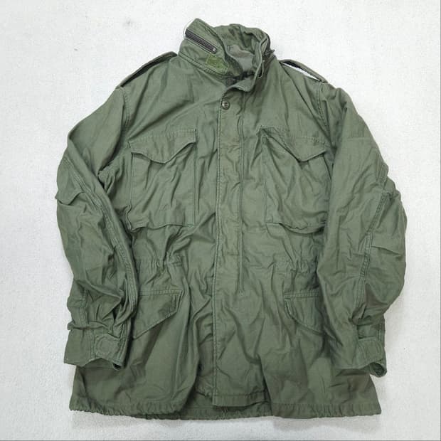 오리지널 미군 m65 필드 자켓 M-R