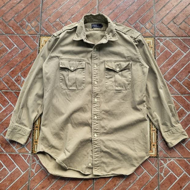 Polo Ralph Lauren 밀리터리 오피서 셔츠