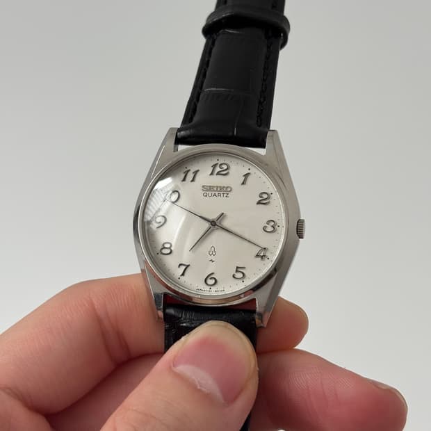 80s Arabic Index Silver Quartz