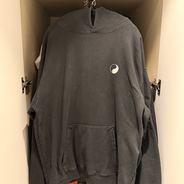 스투시 아워레가시 후드 블랙 XL